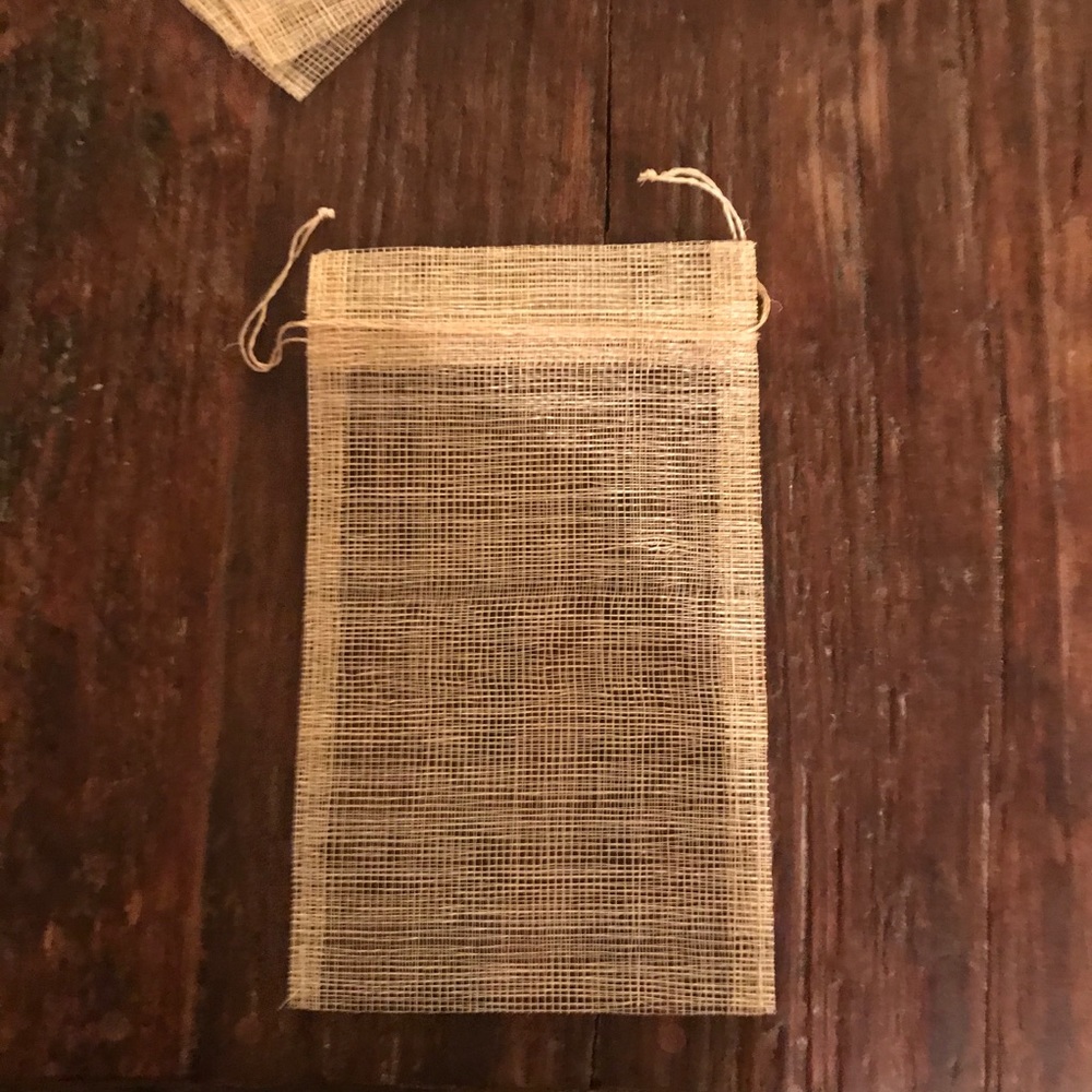 GIFT BAG, Handwoven, NEW woven Madagascar Fiber 6”x 10”, quantity avail